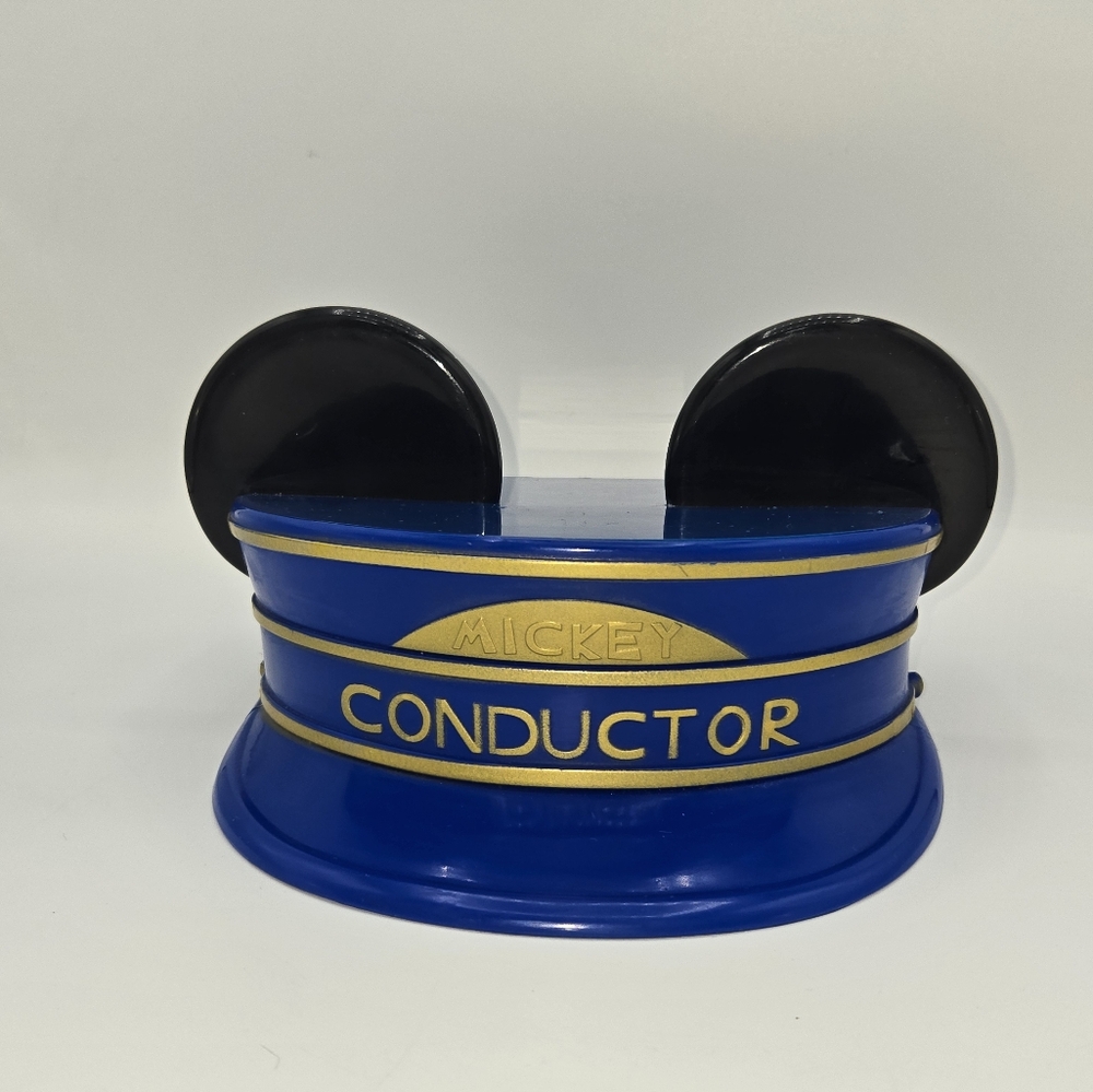 Disney Mickey Mouse Train Conductor Hard Shell Hat Childrens Costume‎ Accessory